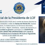 Visita de la Presidenta de LCIF (Lions Clubs International Foundation)